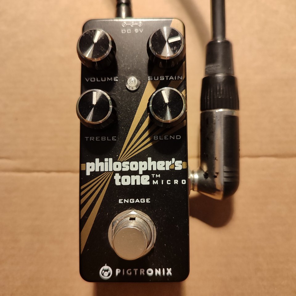 pedal compressor Pigtronix Philosopher's Tone