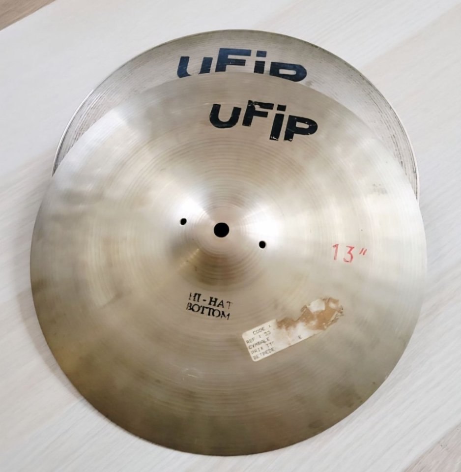 Hi Hat 13" UFIP The Original B20 Envío OK