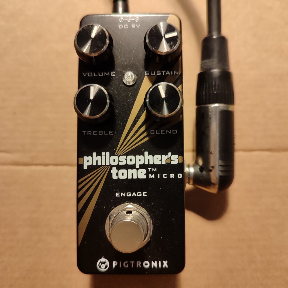 pedal compressor Pigtronix Philosopher's Tone