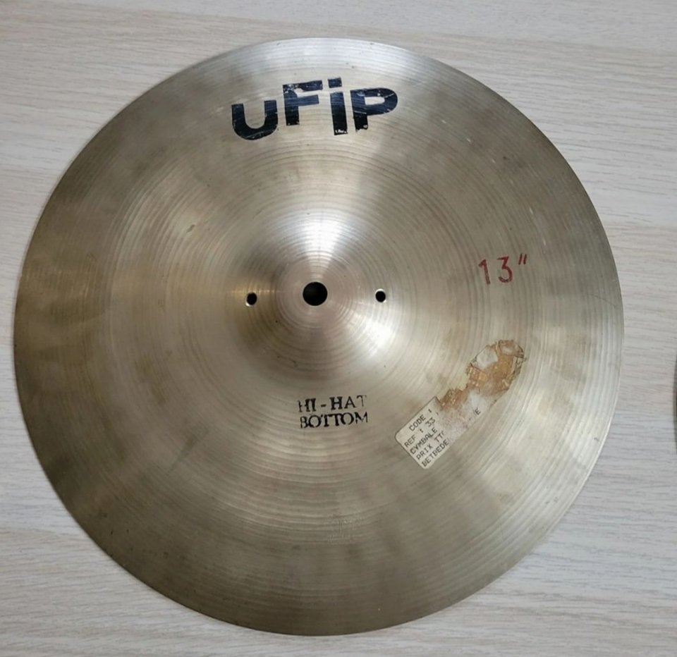 Hi Hat 13" UFIP The Original B20 Envío OK