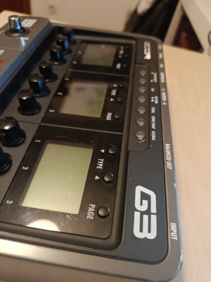 ZOOM G3 pedalera multiefectos compacta de segunda mano · Foto 2 de 4 · Pontevedra · 55 €