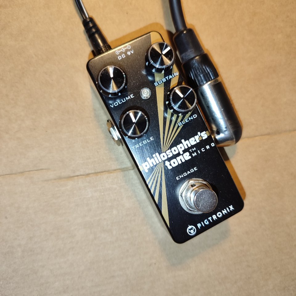 pedal compressor Pigtronix Philosopher's Tone