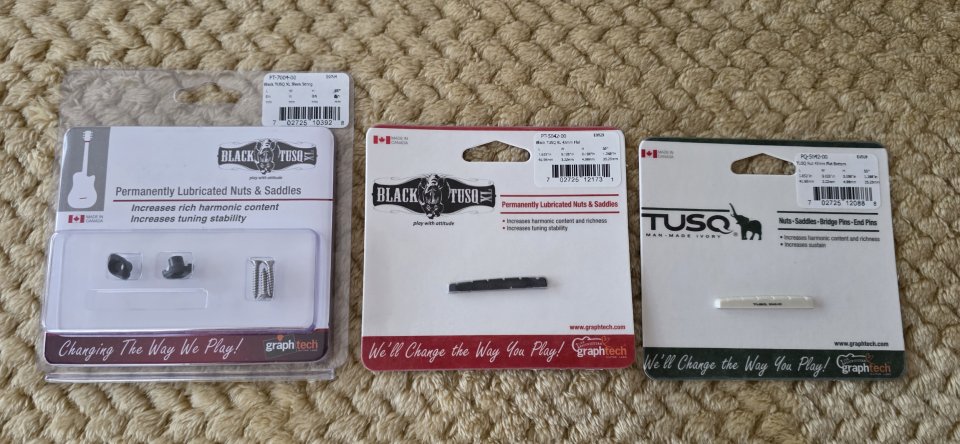 Pastillas y más piezas Telecaster