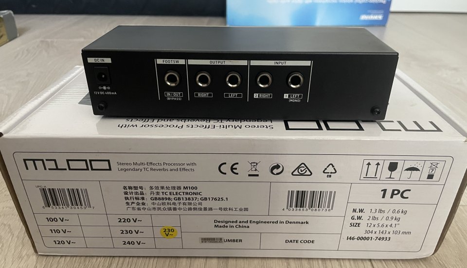 TC Electronic M100 Multi effects de segunda mano · Foto 3 de 6 · Girona · 85 €