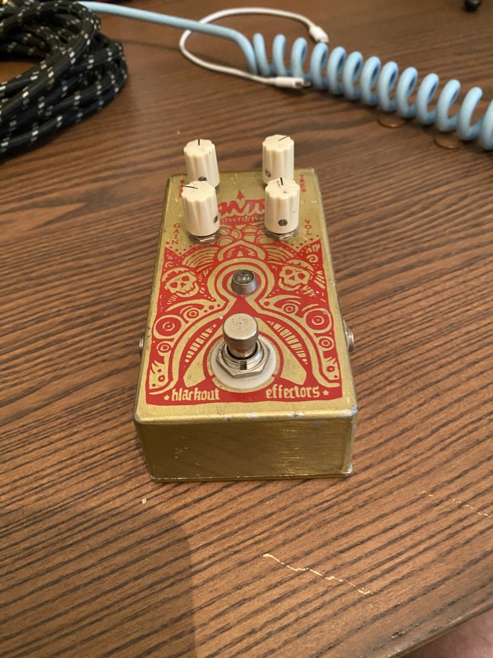 Blackout Effectors Mantra Overdrive REBAJADO de segunda mano · Foto 6 de 6 · Barcelona · 100 €