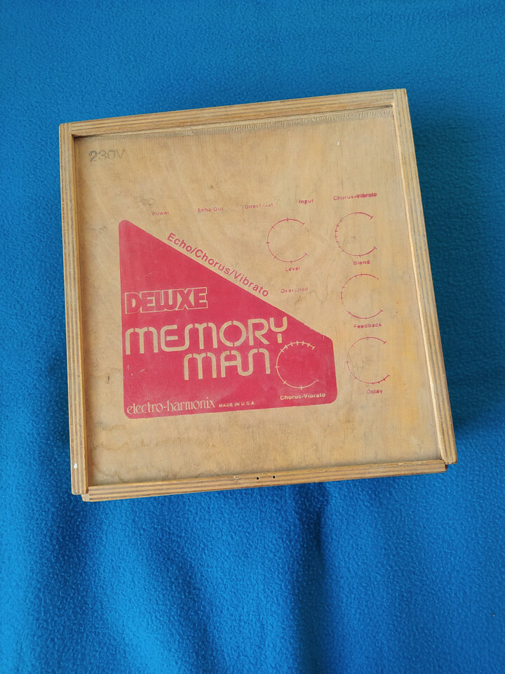 Memory Man Caja de madera de los 90 negociable