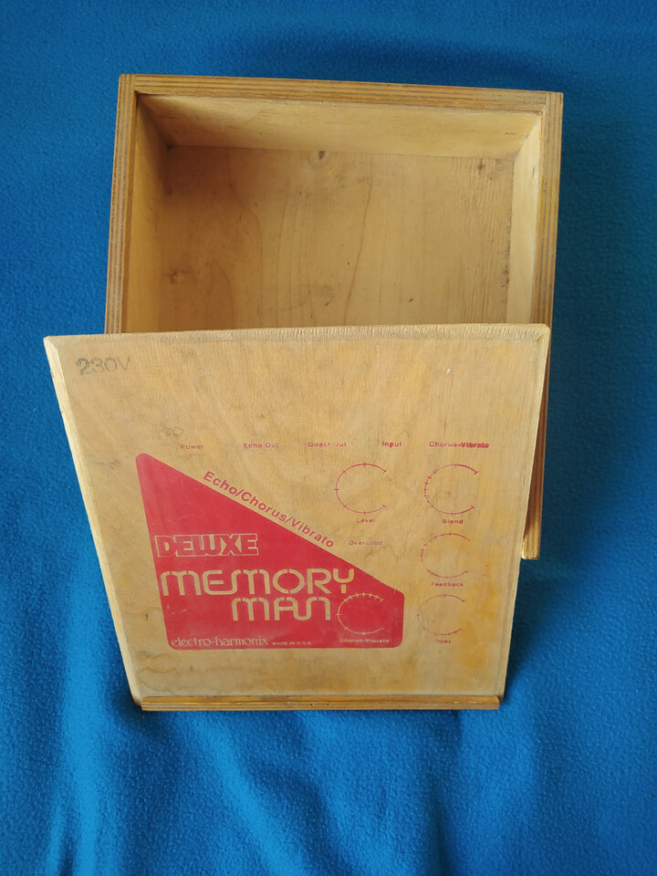 Memory Man Caja de madera de los 90 negociable
