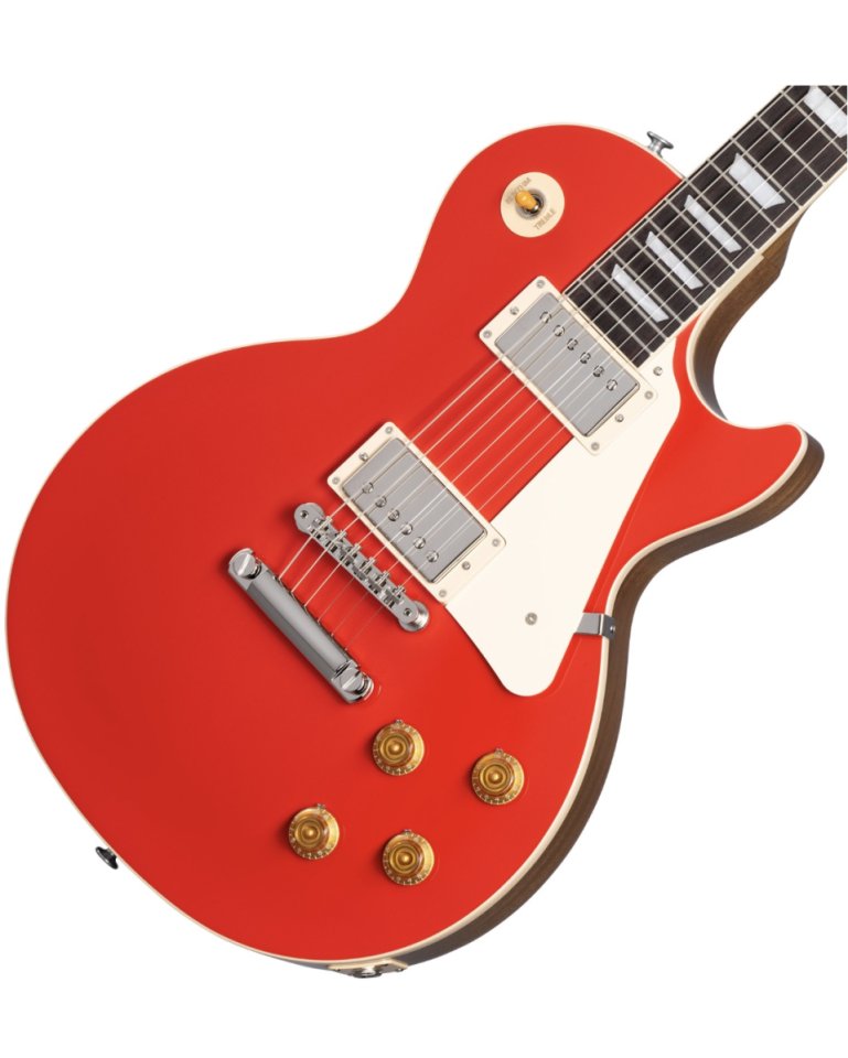 Gibson Les Paul Standard . Por Fender Stratocaster