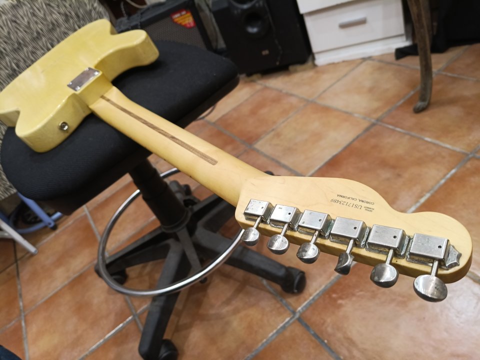 TELECASTER Nocaster 50s Relic - Cuerpo Hosco Japan + Mástil Fender usa