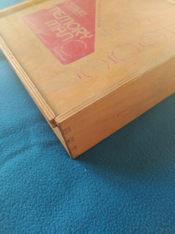 Memory Man Caja de madera de los 90 negociable