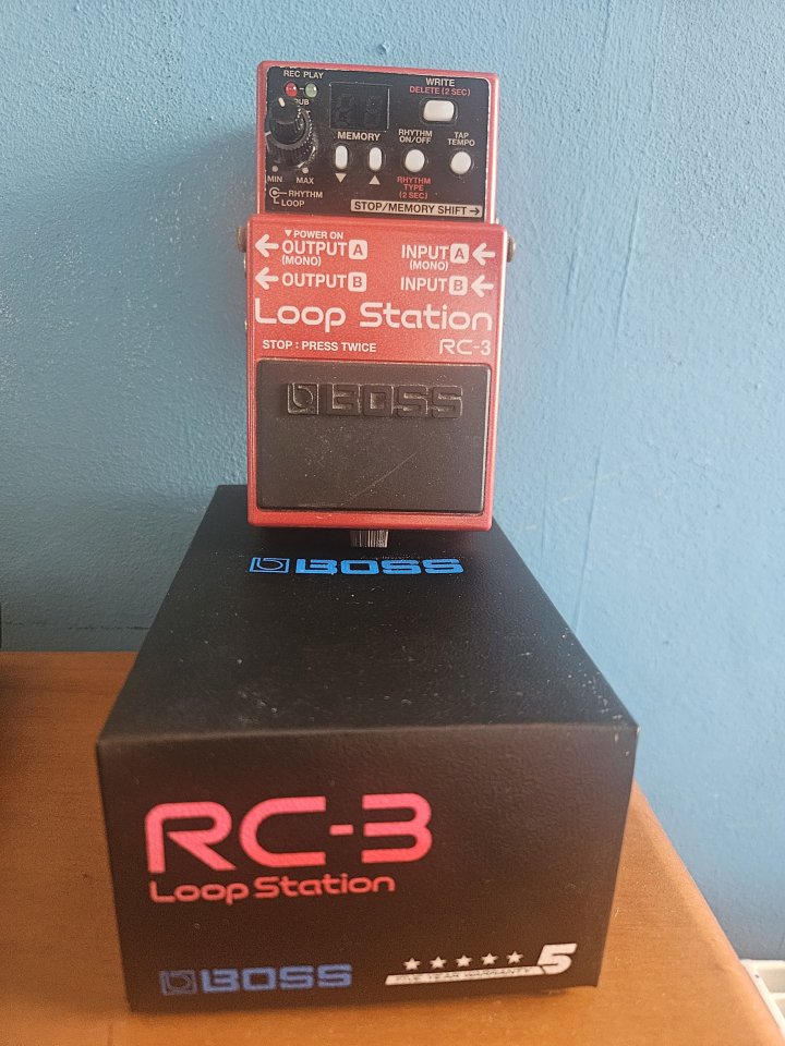 Boss Loop Station RC-3 de segunda mano · Foto 2 de 2 · Araba · 89 €