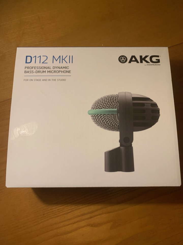 Vendo Micrófono Akg D112 MKII