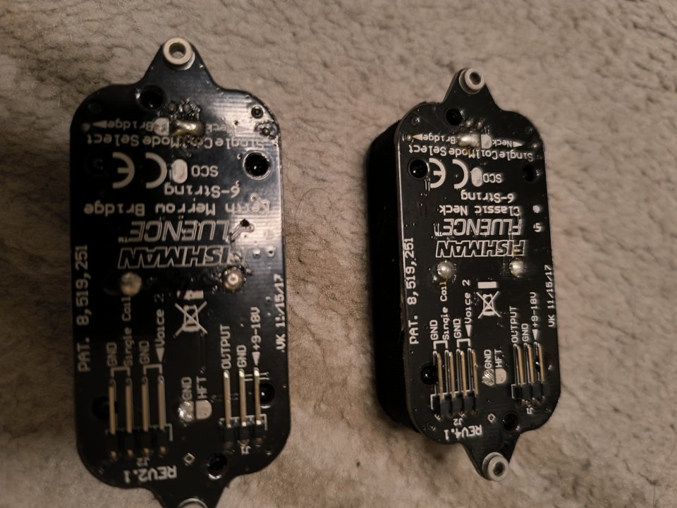 Fishman Fluence Keith Merrow (Reservadas)