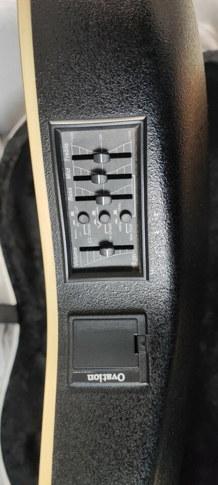 Acústica ovation celebrity cs257 super shallow coreana