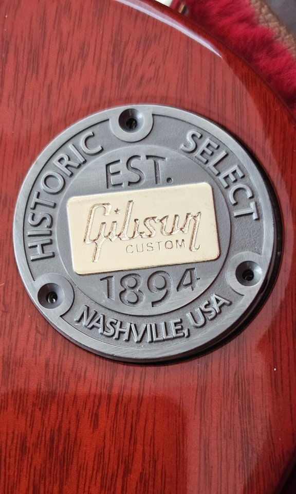 Gibson Custom Shop Placa Metálica Trasera de segunda mano · Foto 4 de 10 · Valencia · 18 €