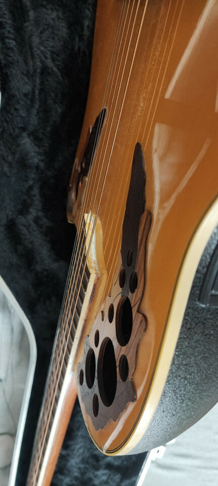 Acústica ovation celebrity cs257 super shallow coreana