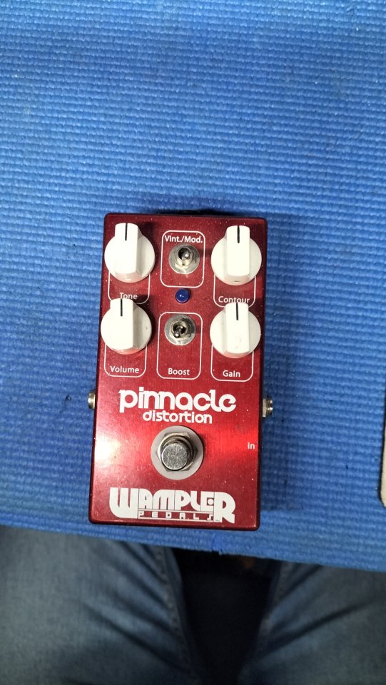 Vendo distorsión Wampler pinacle