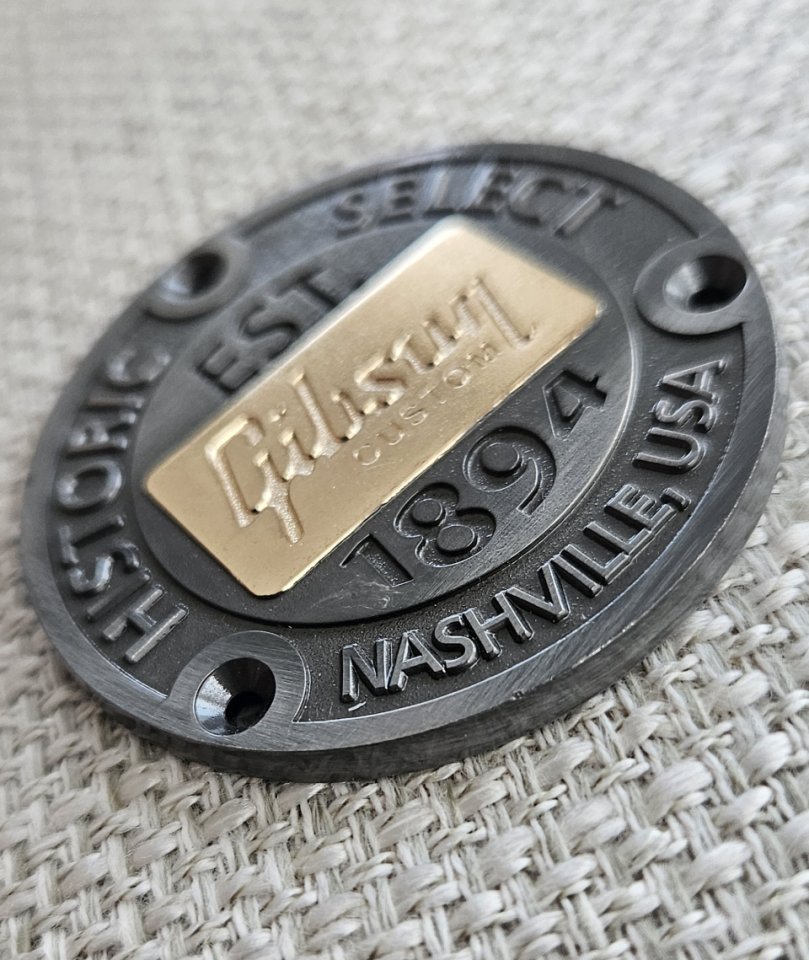 Gibson Custom Shop Placa Metálica Trasera de segunda mano · Foto 7 de 10 · Valencia · 18 €