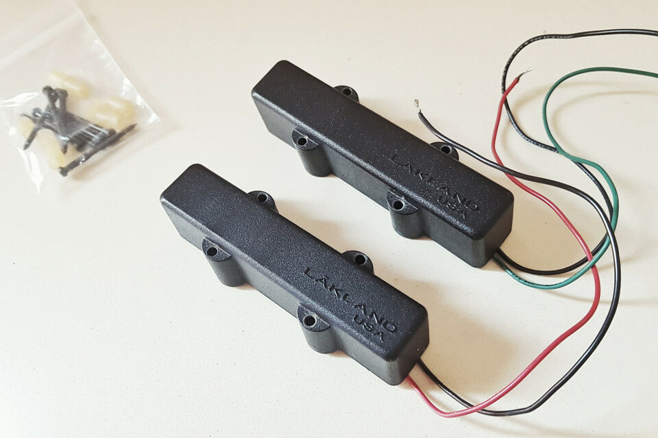 Set Jazz Bass Lakland USA Chi-Sonic