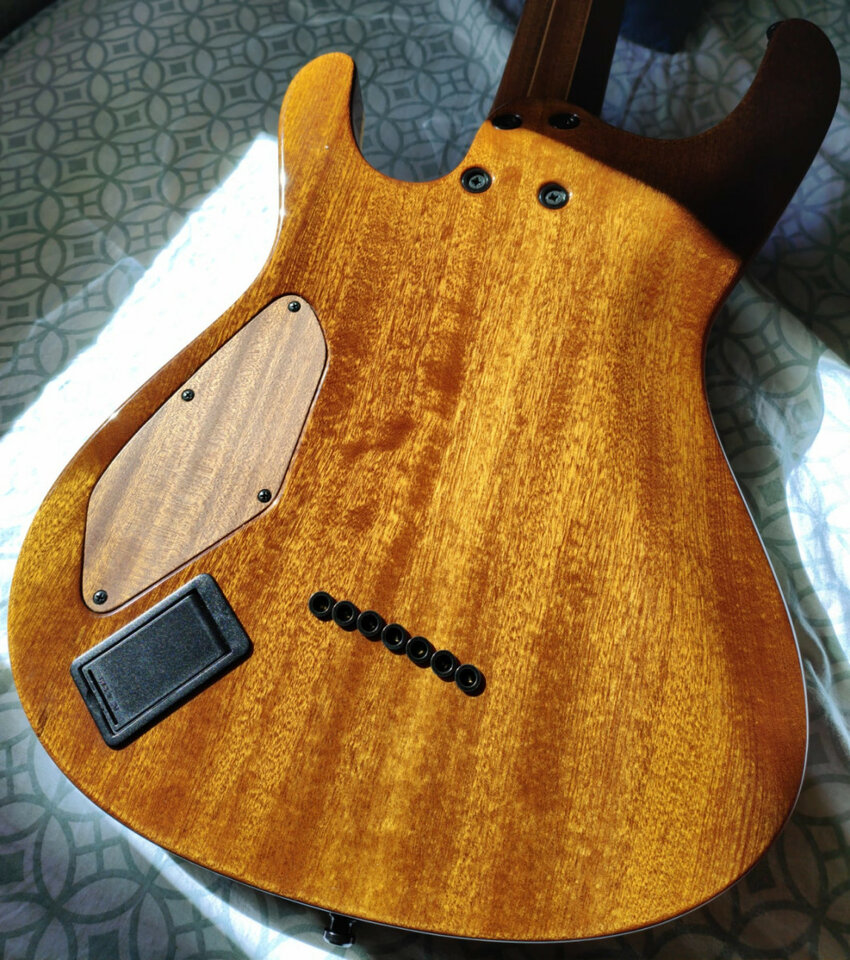 MAYONES Setius 7 cuerdas GTM Trans Black