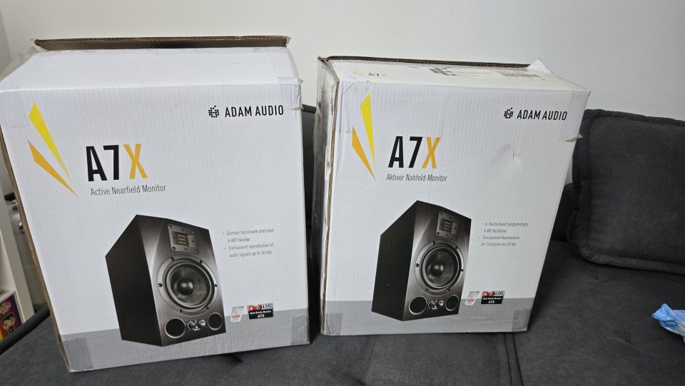 ADAM Audio A7X Active Nearfield Monitors (Pair) 2010s - Black de segunda mano · Foto 2 de 5 · Barcelona · 850 €