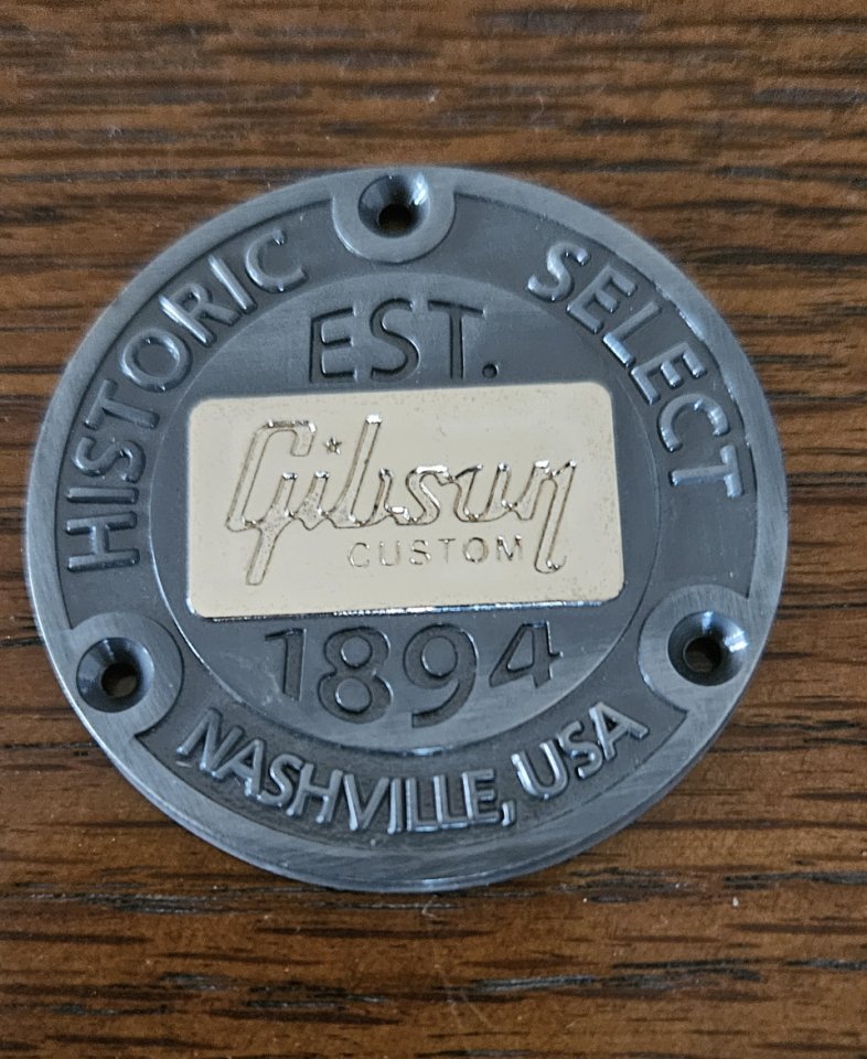 Gibson Custom Shop Placa Metálica Trasera de segunda mano · Foto 9 de 10 · Valencia · 18 €