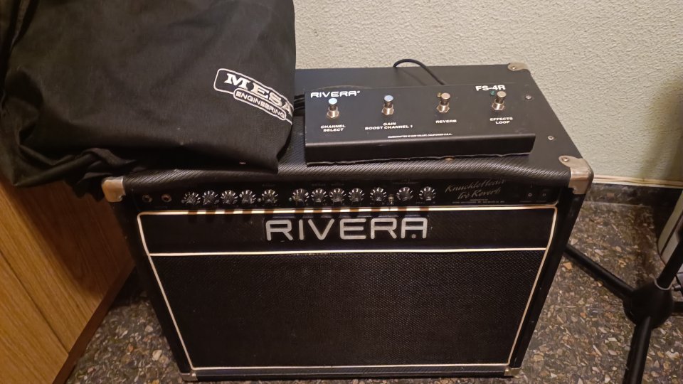 Amplificador Rivera Knucklehead Tree Reverb combo 55w