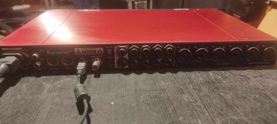 INTERFACE FOCUSRITE SCARLETT 18i20
