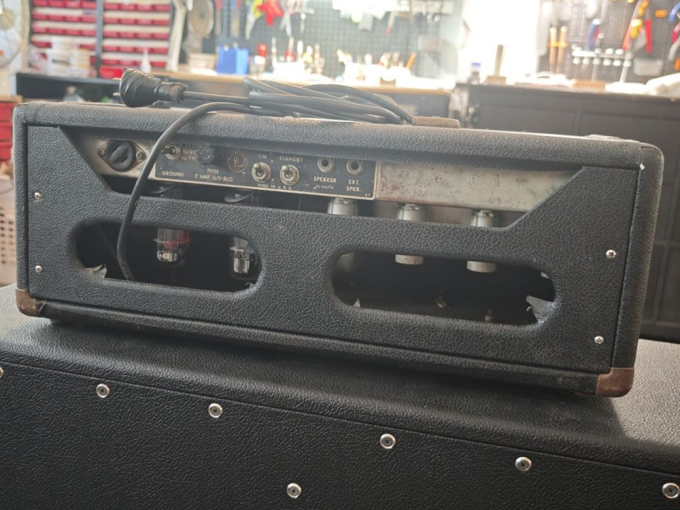 Fender Bassman Drip Edge 50w 1968 Silverface AB165 de segunda mano · Foto 3 de 7 · Madrid · 1300 €