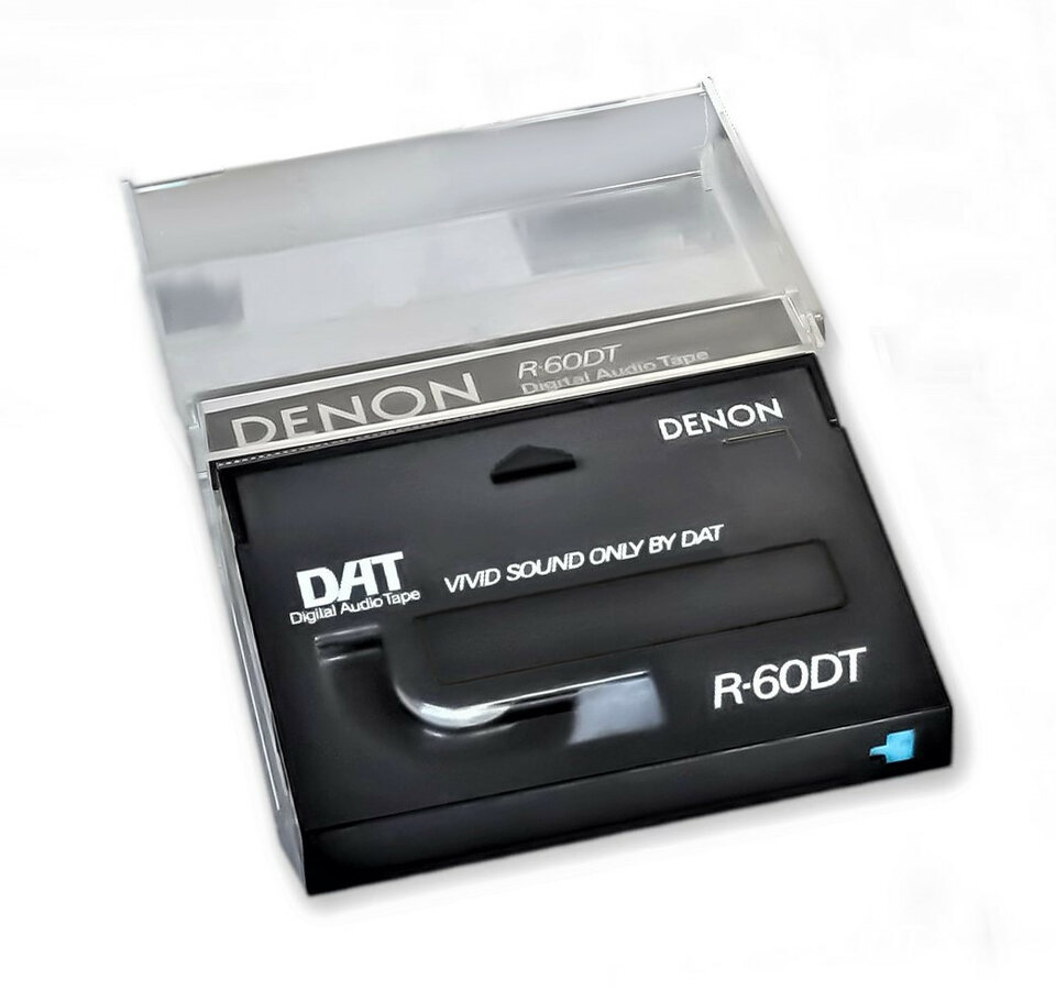 Cintas Digitales DAT MASTER de 60 Minutos: Marca: DENON R-60DT