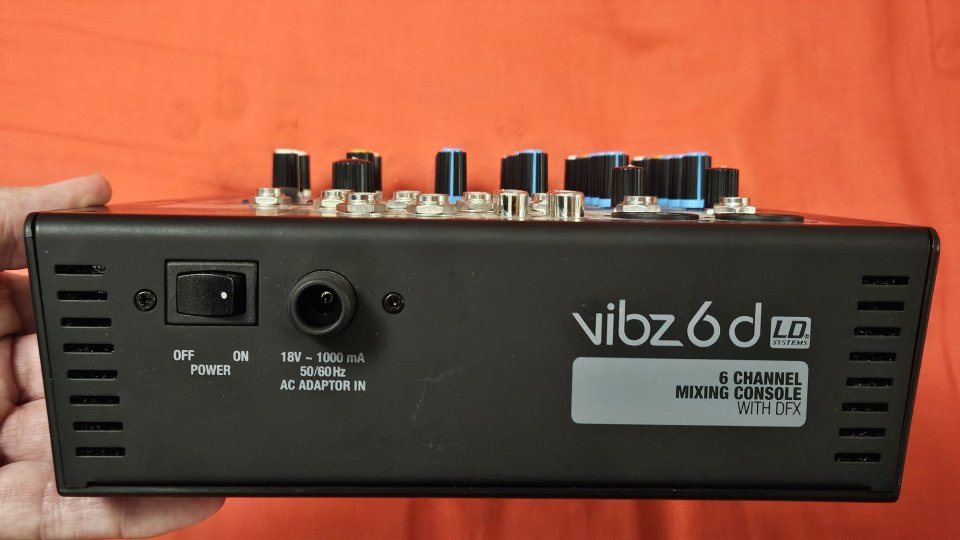 Mesa mezcladora VIBZ 6D