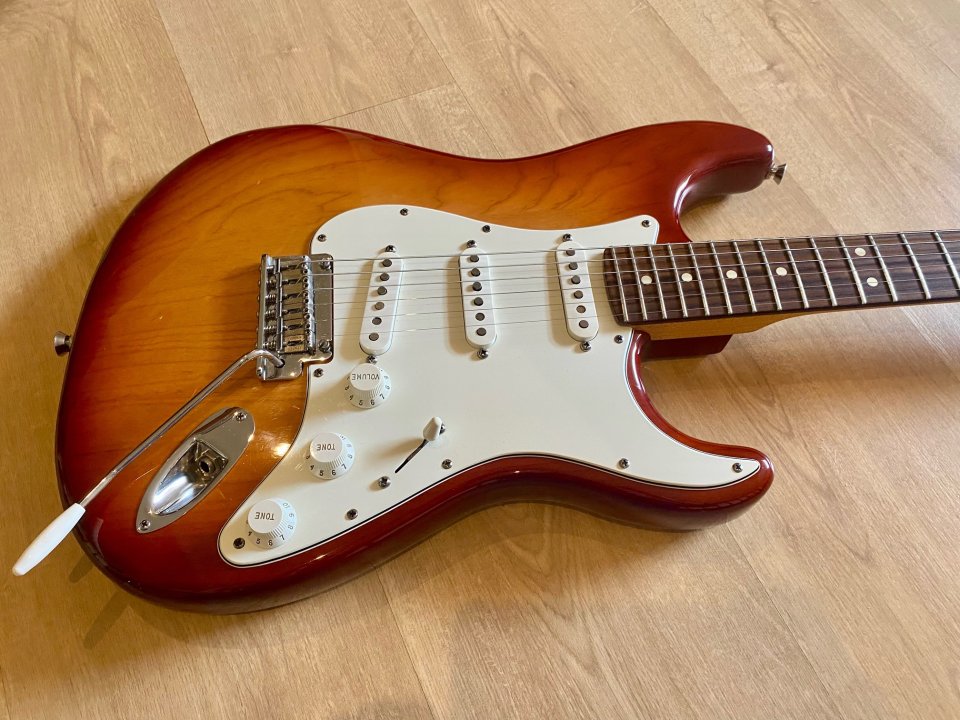 Fender Stratocaster American Standard 2011 sienna burst