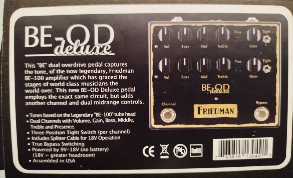 Friedman BE-OD Deluxe