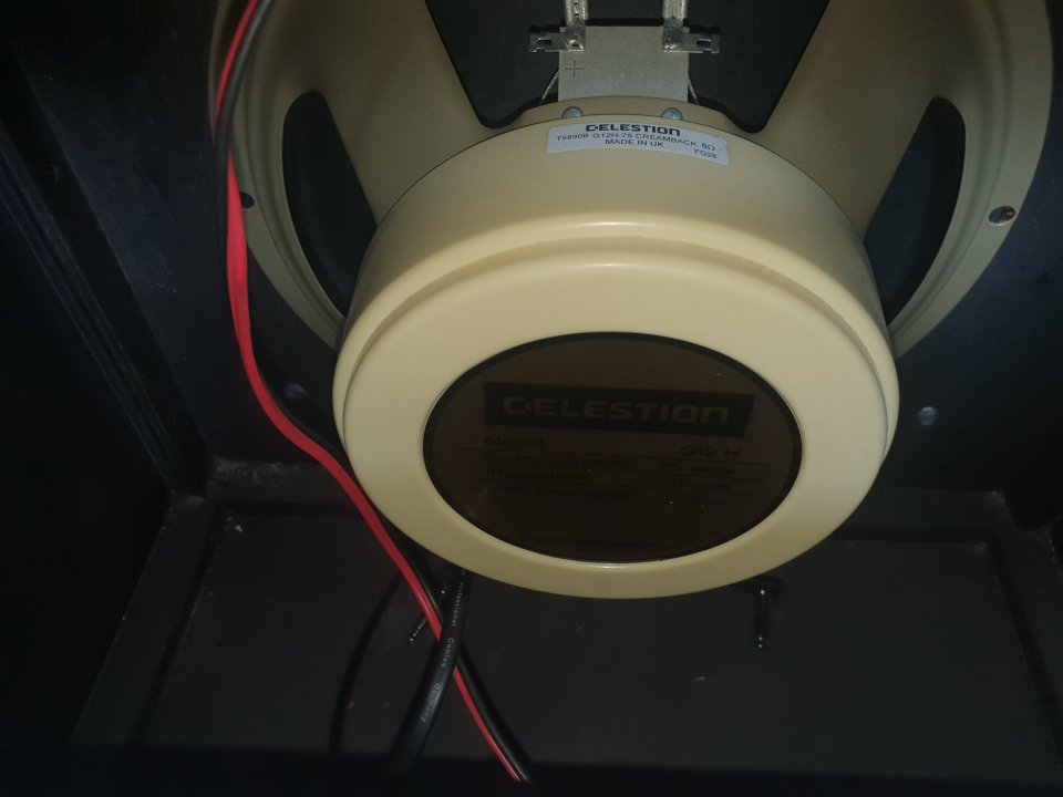 Pantalla 1x12 Celestion Creamback 75 ´ 8 ohm de segunda mano · Foto 4 de 4 · Bizkaia · 185 €