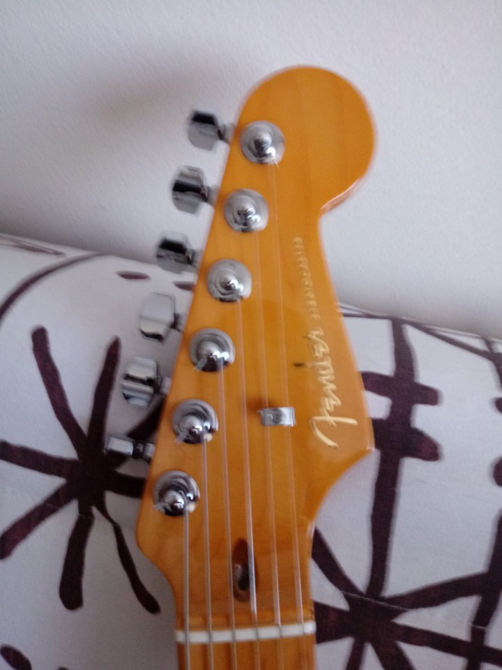 Fender stratocaster American Ultra Cobra Blue