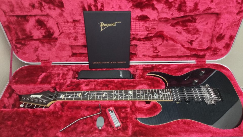 Ibanez J.Custom 8570 Z Black Onix 2016 ( a estrenar ) de segunda mano · Foto 2 de 10 · Barcelona · 2350 €