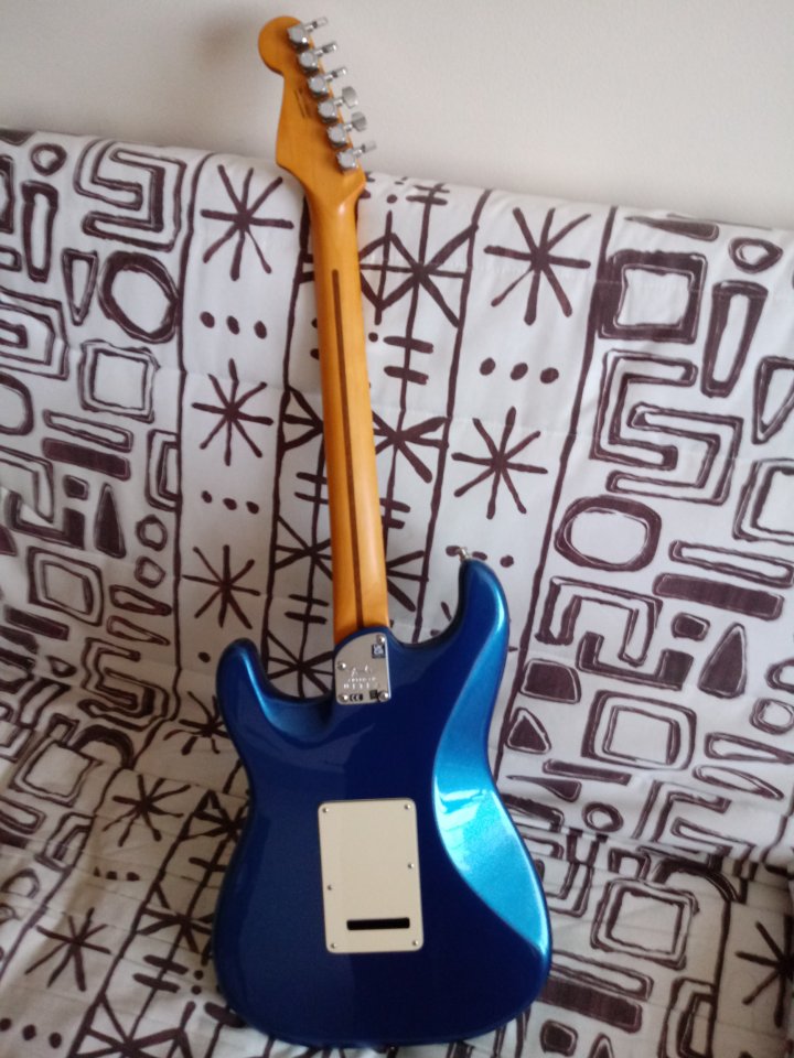 Fender stratocaster American Ultra Cobra Blue