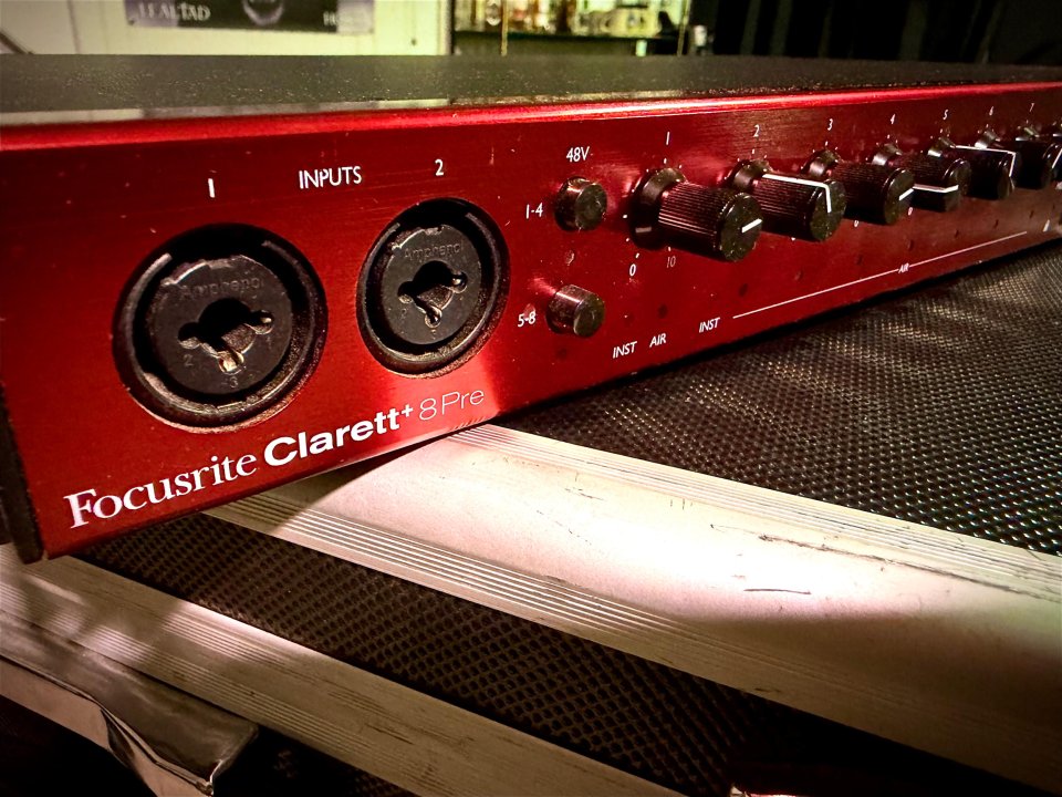 FOCUSRITE CLARETT+ 8 PRE de segunda mano · Foto 1 de 6 · Jaén · 500 €