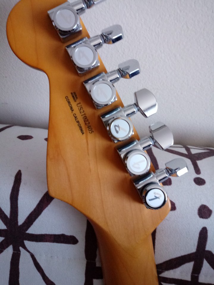 Fender stratocaster American Ultra Cobra Blue