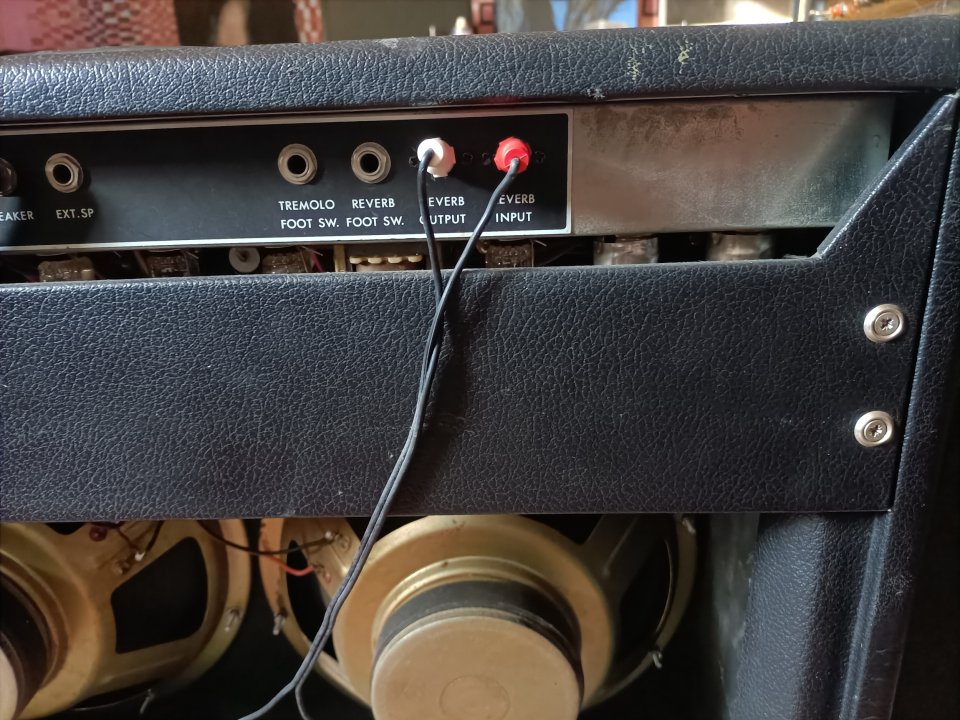 Guyatone Reverb Custom (Fender Twin Reverb clon) Fujigen-Gakki 70's Japón de segunda mano · Foto 6 de 8 · Alicante · 850 €