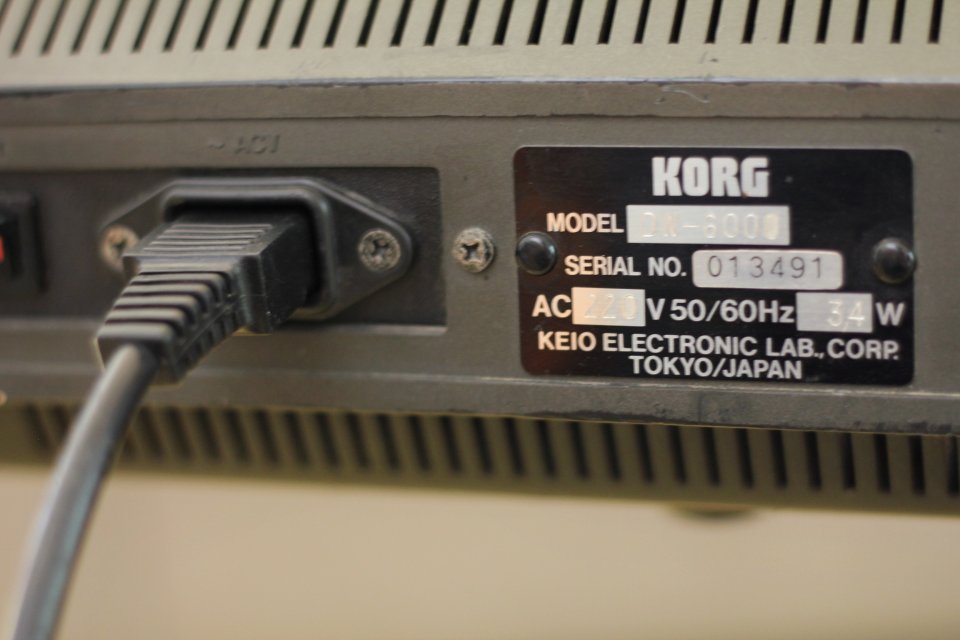 Korg DW-6000