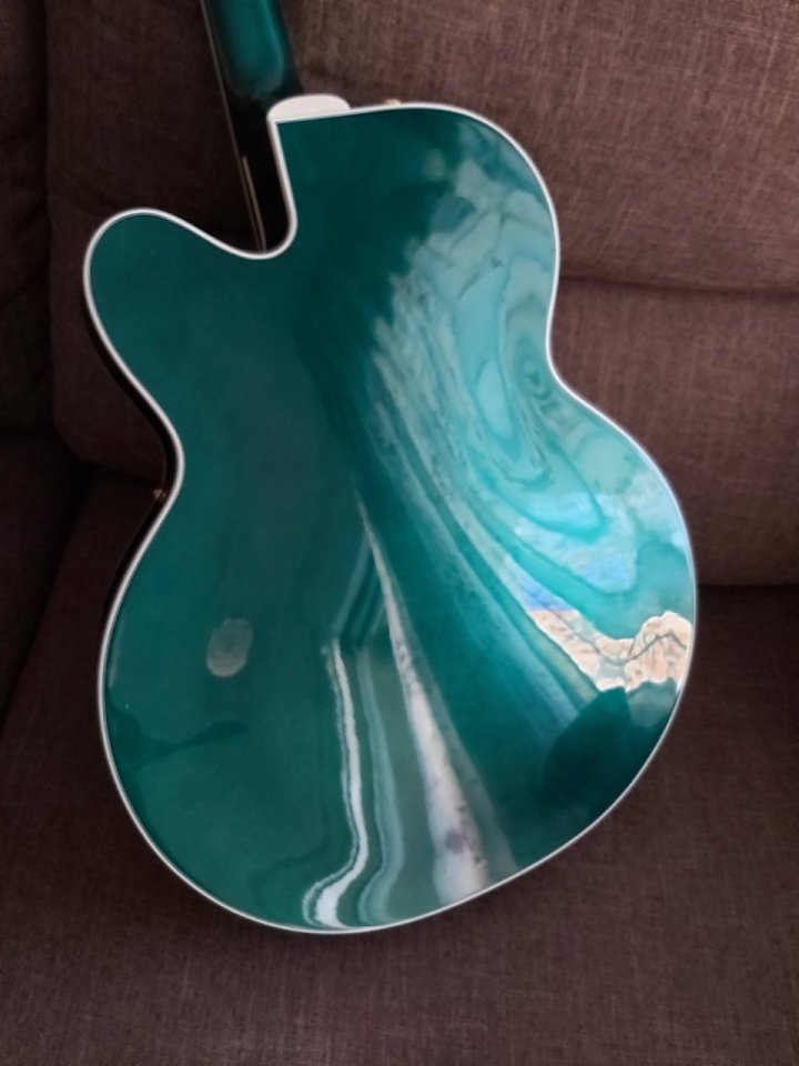 Gretsch Country Club 6196. Dynasonic. Diapason ébano