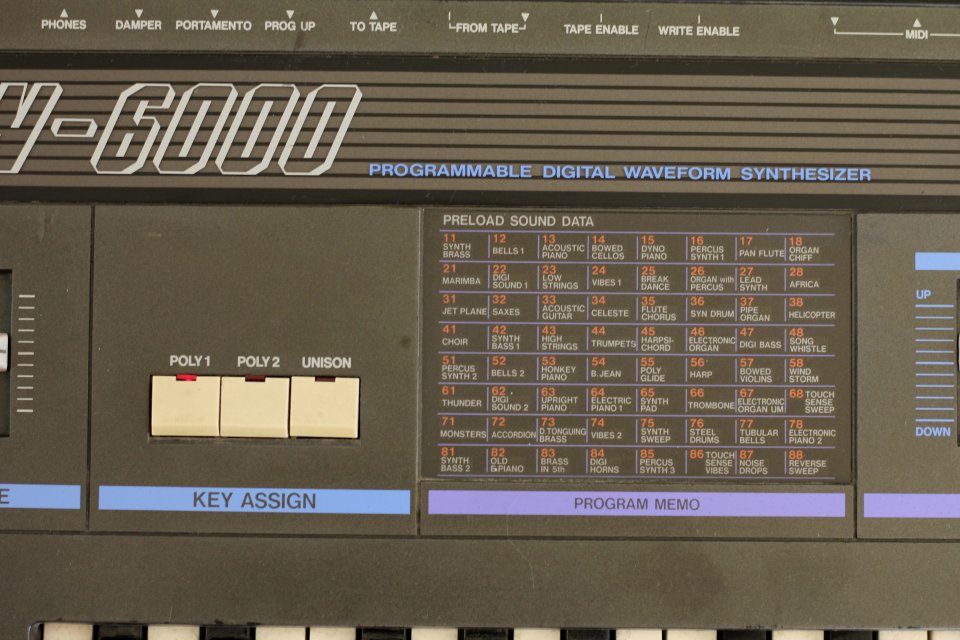 Korg DW-6000