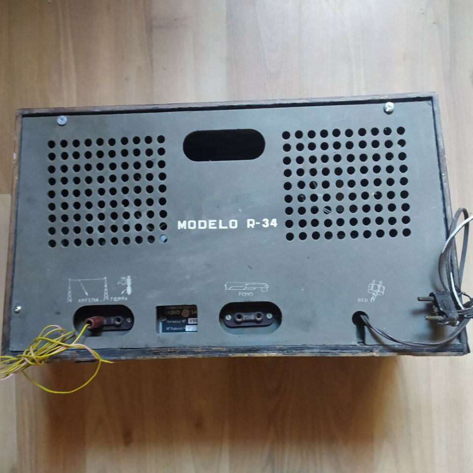 Amplificador Valvular de radio antigua