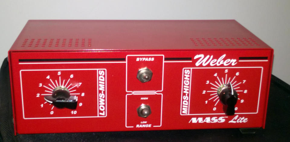 Atenuador Weber MASS Lite (USA) – Para amplificador de guitarra eléctrica