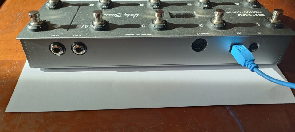 Harley Benton MP-100 Pedalera MIDI