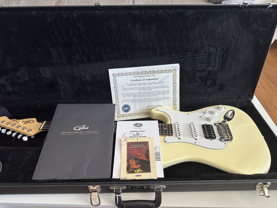 G&L s500 fullerton USA (vídeo)