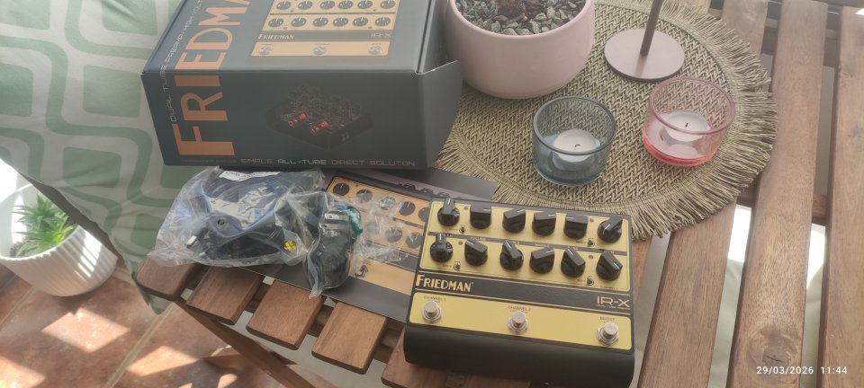 Friedman IR-X preamp envío incluido.
