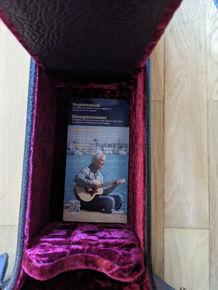 Estuche Guitarra Taylor Deluxe