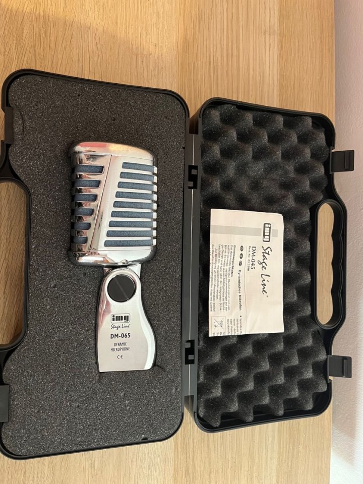 Micrófono Stage Line DM-065 Clásico